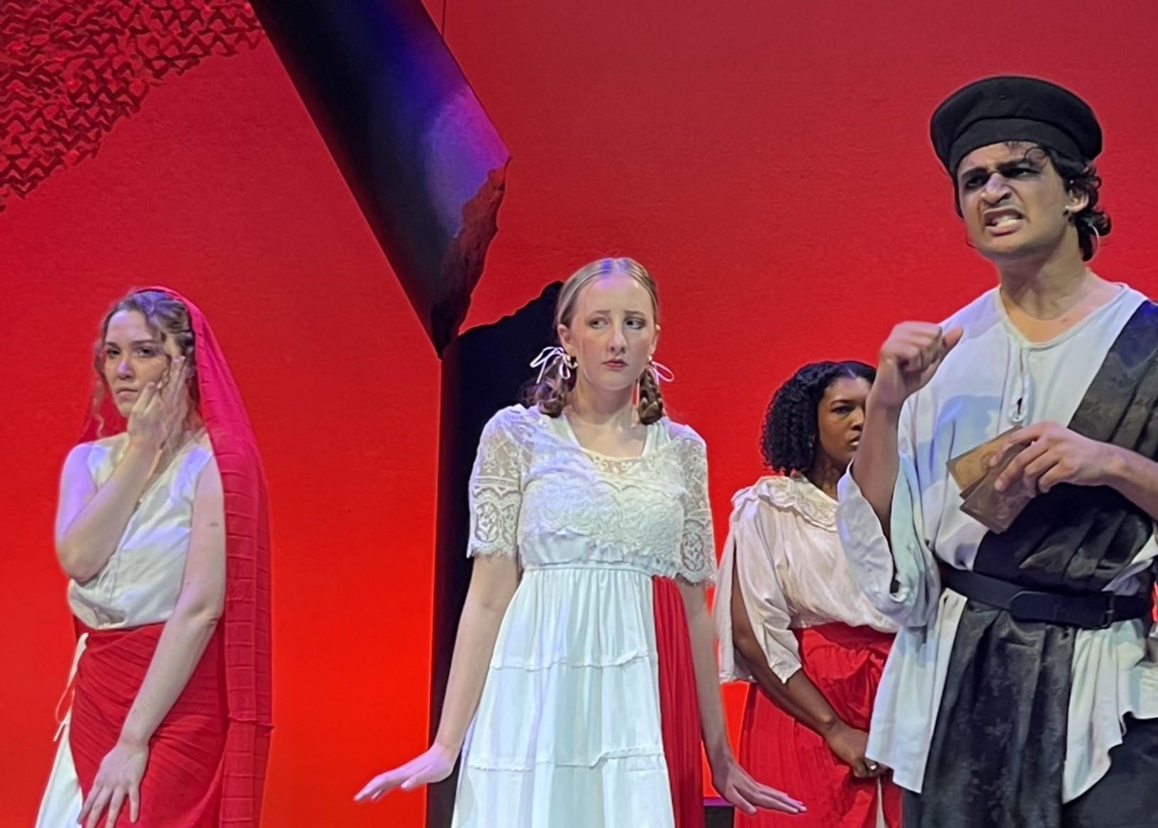 Talthybius presenting the women of troy