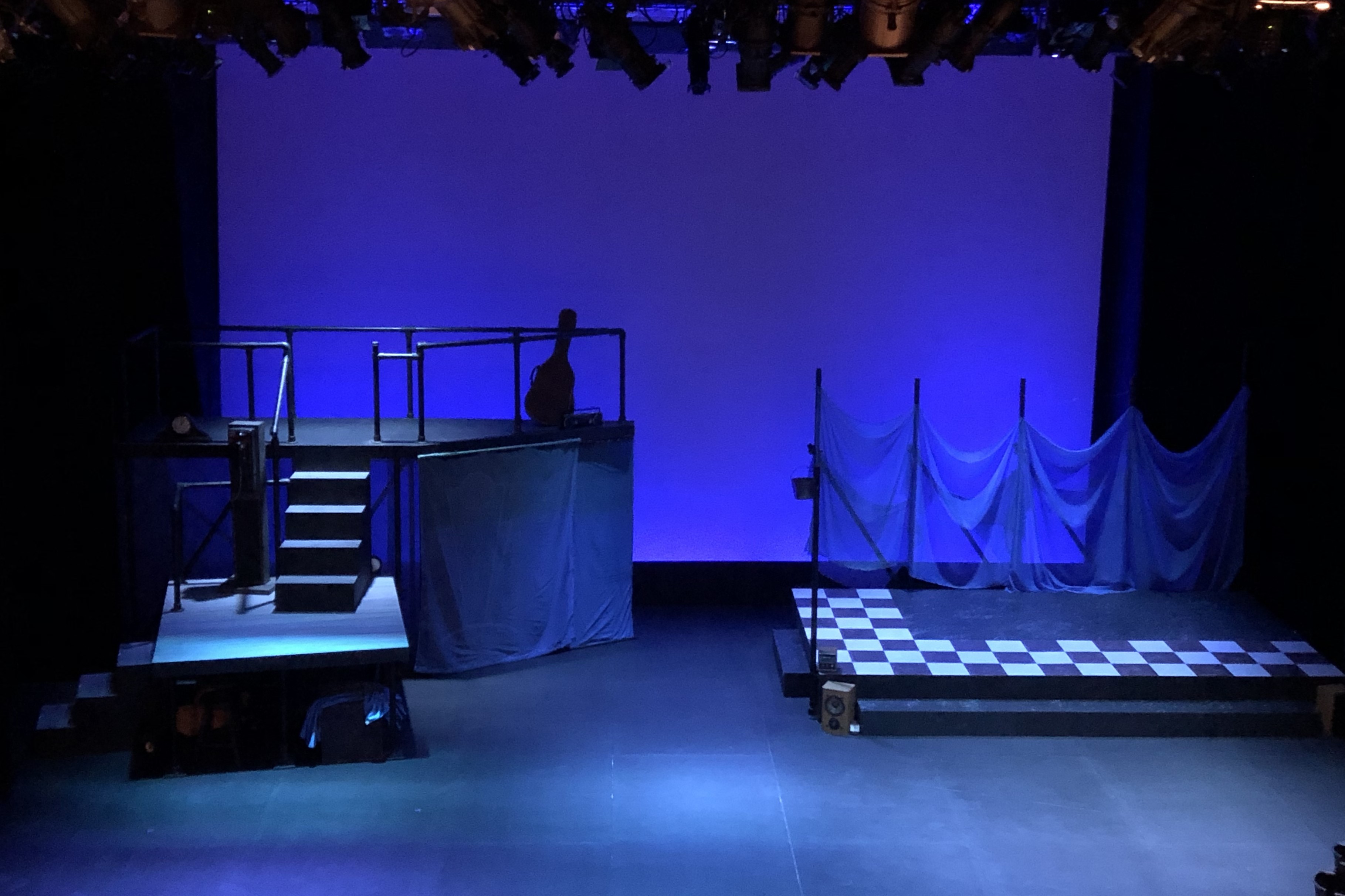 Eurydice set at cutain