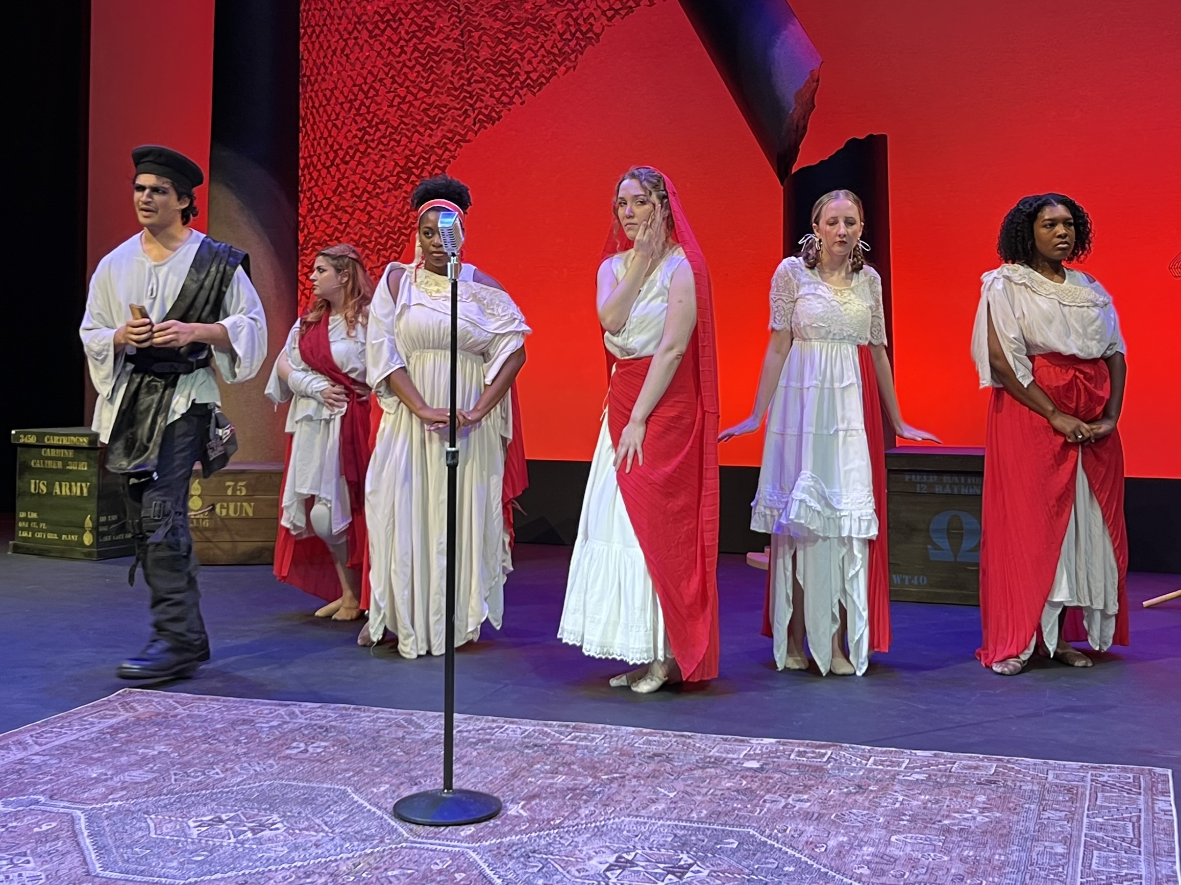 the women fo troy, as presented by talthybius